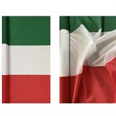 BANDIERA ITALIA TESSUTO 100%POLIEST  ALT CM150