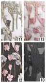 ORGANZA RICAMATA 100%POL ALT CM 140