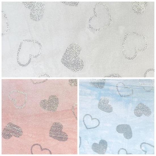 PILE CINIGLIATO GLITTER CUORE GRANDE