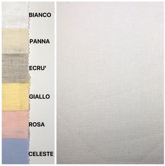 TELA LINO 100% CM 70 COLORATO