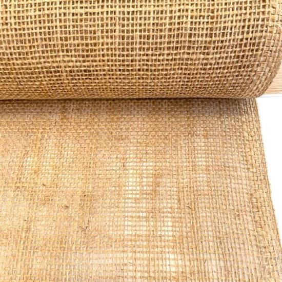 TESSUTO JUTA NATURALE GREZZO CM 120-PZ MT 25